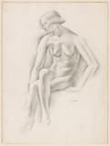 Seated Female Nude